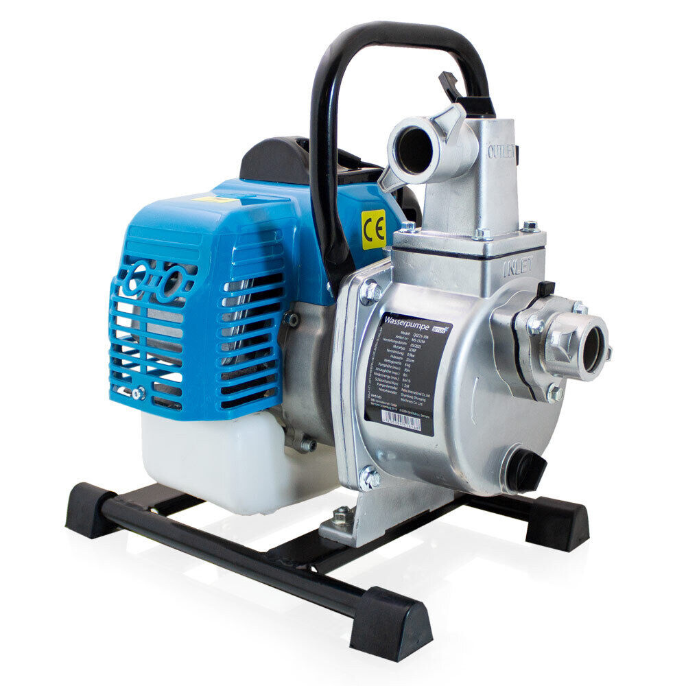 Benzínová pumpa/motopumpa 32cc Motorová pumpa do zahrady 100 l/min M15194